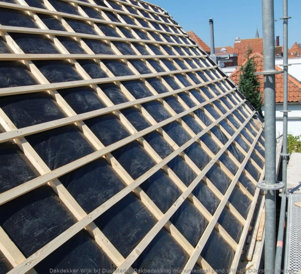 Dakbedekking Monumentaal Pand Wijk Bij Duurstede