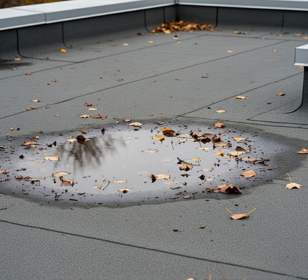 Daklekkage In Herfst Wijk Bij Duurstede