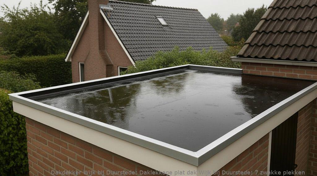 Daklekkage Plat Dak Wijk Bij Duurstede