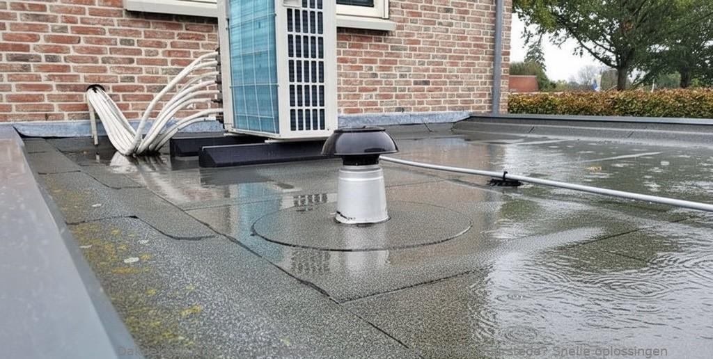 Plat Dak Lekkage Wijk Bij Duurstede